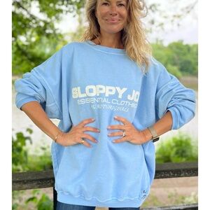 Sloppy Joe 05 Classic Square Sweatshirt - Baby Blue